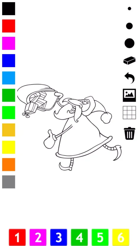 A Christmas Coloring Book for Children: Learn to color the holiday season Screenshots