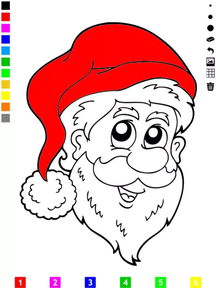 A Christmas Coloring Book for Children: Learn to color the holiday season iPad  Screenshots