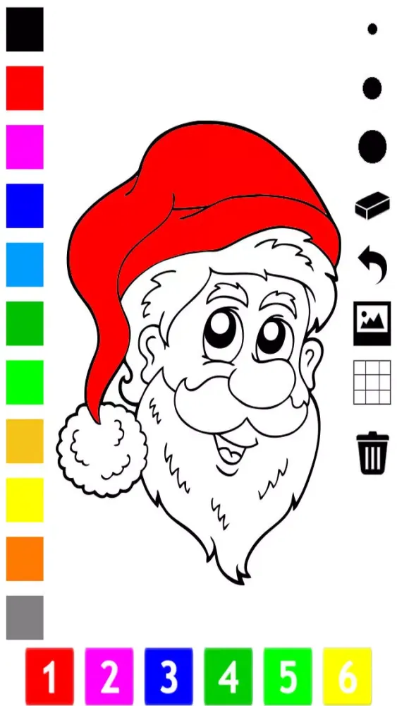 A Christmas Coloring Book for Children: Learn to color the holiday season Screenshots