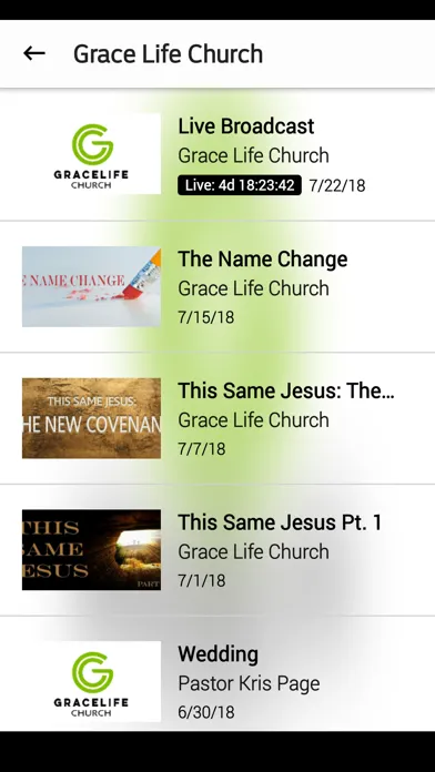 Capturas de pantalla de Grace Life Church, Kentucky