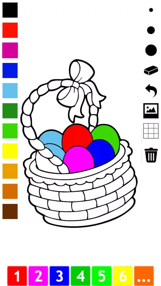Screenshot di A Easter Coloring Book for Children