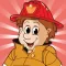 Firefighter Coloring Book for Children: Learn to color firemen, firefighters and fire-equipment