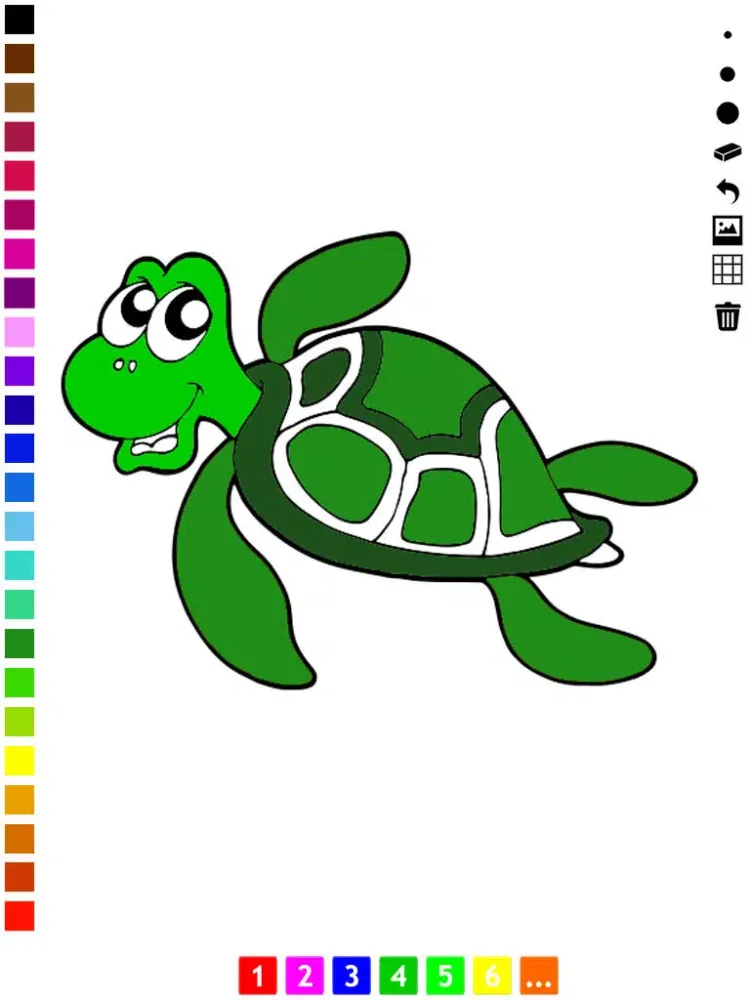 A Fish Coloring Book for Children: Color Animals Under Water! iPad  Screenshots