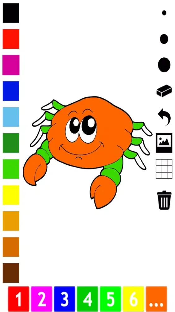 A Fish Coloring Book for Children: Color Animals Under Water! Screenshots