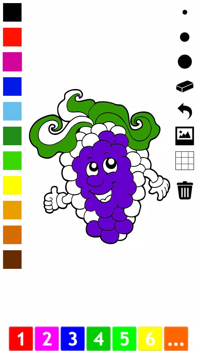 Fruit Coloring Book for Children: Learn to color the world of food, fruits and vegetables Screenshots