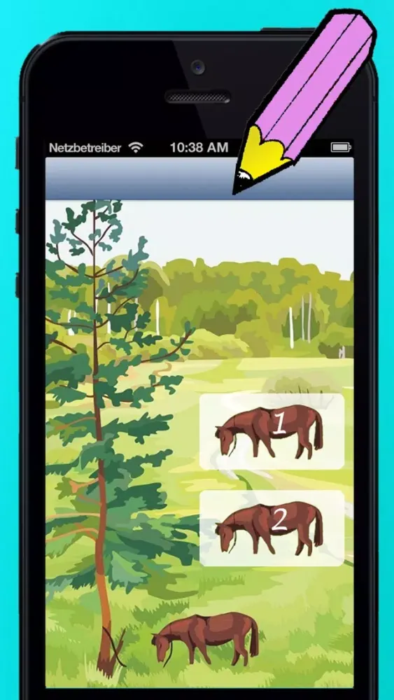 تصاویر A Coloring Book of Horses for Children: Learn to draw and color pony, horse riding, equestrian and more