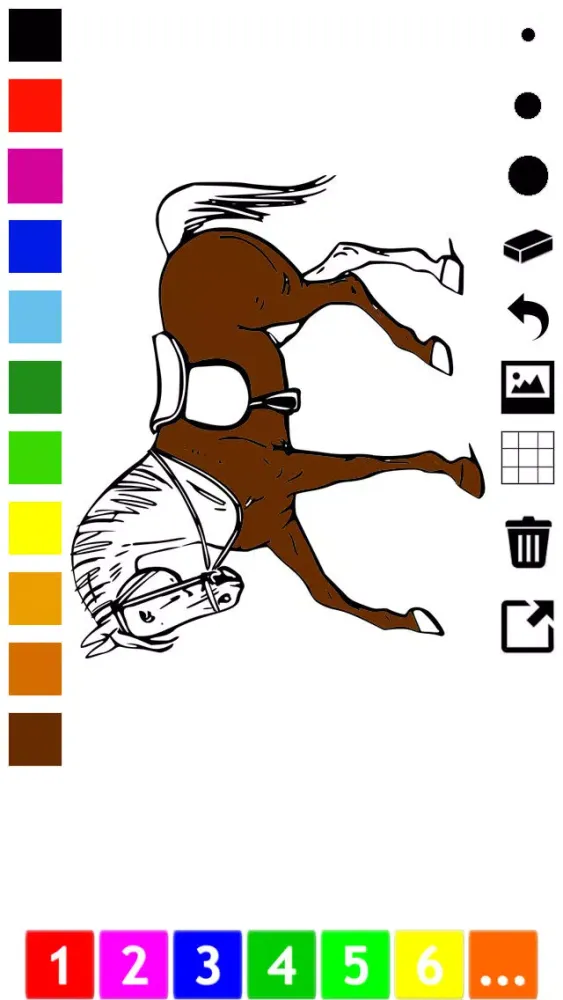 A Coloring Book of Horses for Children: Learn to draw and color Screenshots