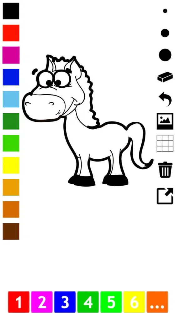 A Coloring Book of Horses for Children: Learn to draw and color Screenshots