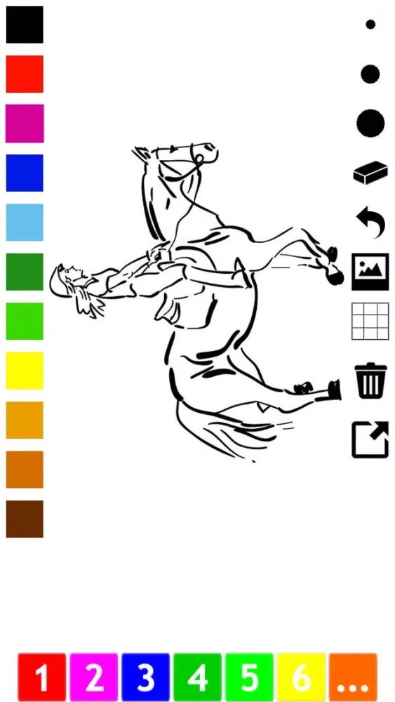 A Coloring Book of Horses for Children: Learn to draw and color Screenshots