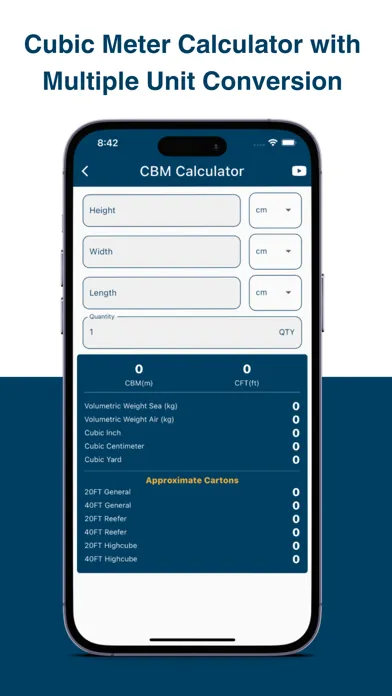 تصاویر CBM Calculator Pro