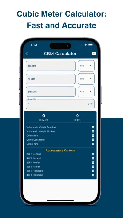 تصاویر CBM Calculator Pro