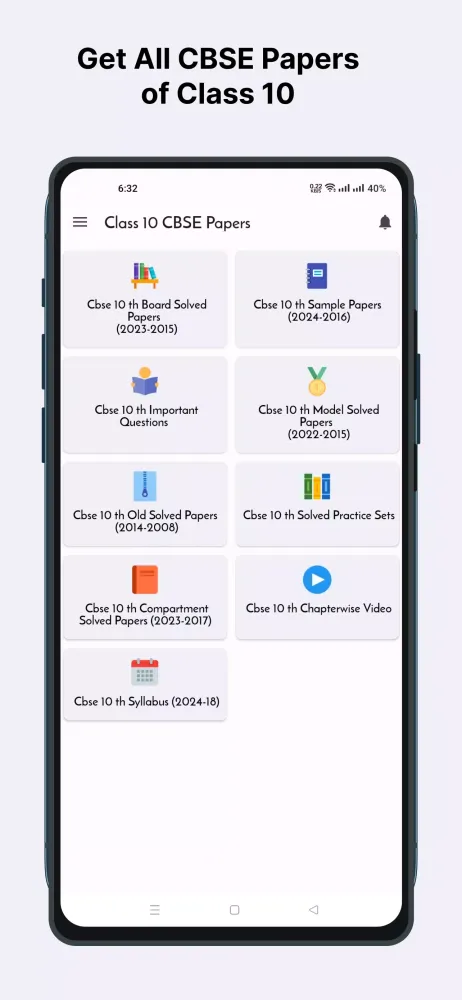 Class 10 CBSE Papers Ekran Görüntüleri