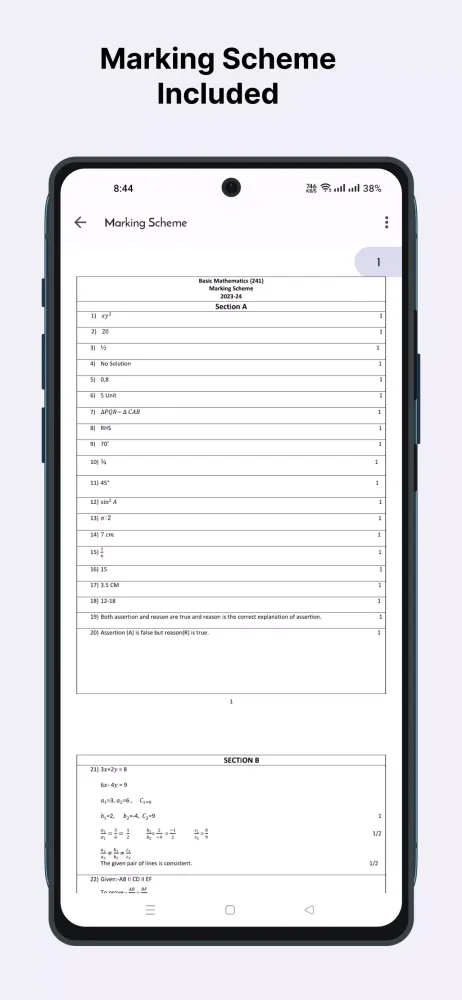 Class 10 CBSE Papers Ekran Görüntüleri
