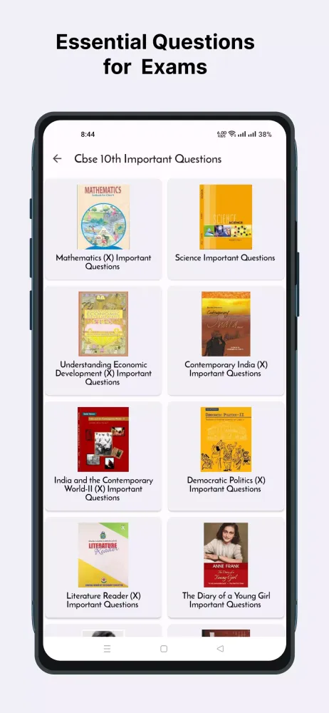 Class 10 CBSE Papers Ekran Görüntüleri