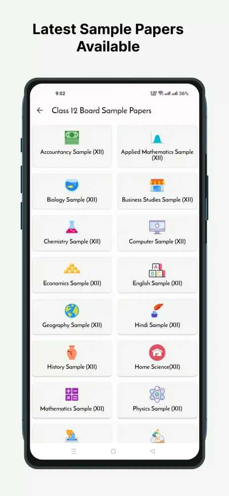 Class 12 CBSE Papers Screenshots