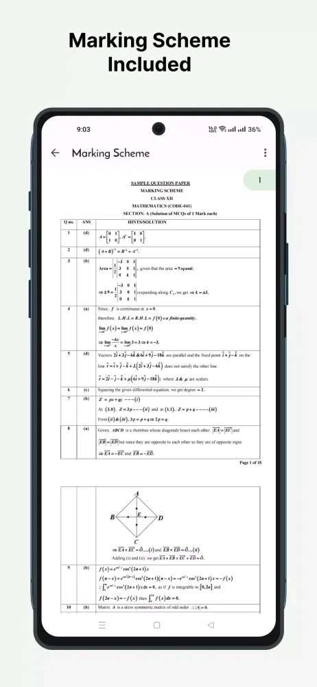 Class 12 CBSE Papers Screenshots