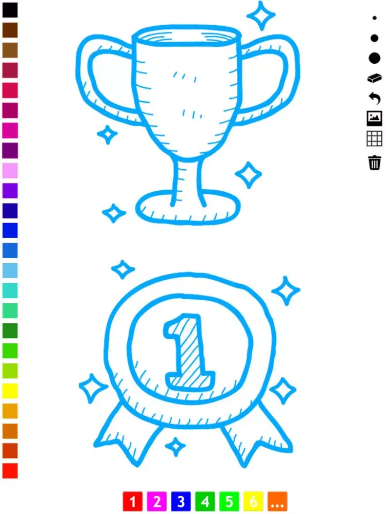 تصاویر Coloring Book of Soccer for Children: Learn to color the world of football iPad 