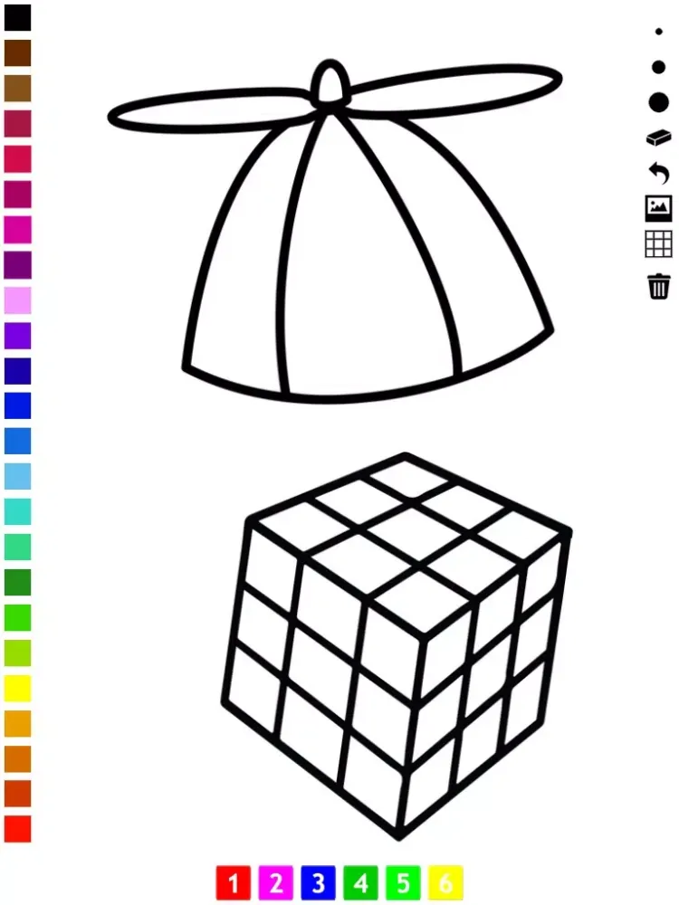 تصاویر A Coloring Book of Toys for Children: Learn to color your kindergarten toy iPad 