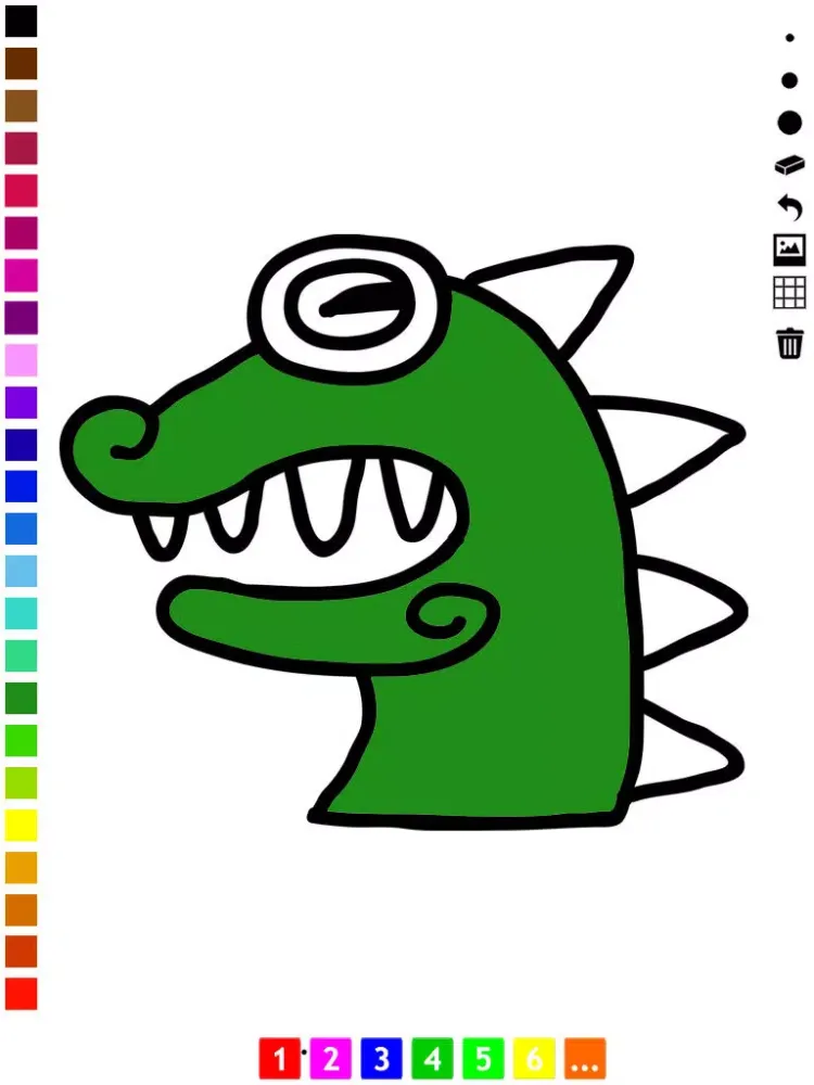 Active Vikings Coloring Book for Children: learn to color viking ship, dragon, swords and more iPad Screenshots