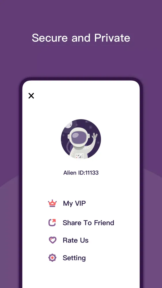 Alien VPN স্ক্রিনশট