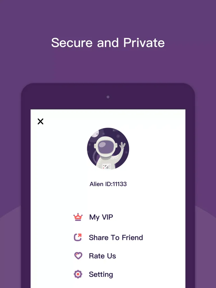 Alien VPN স্ক্রিনশট