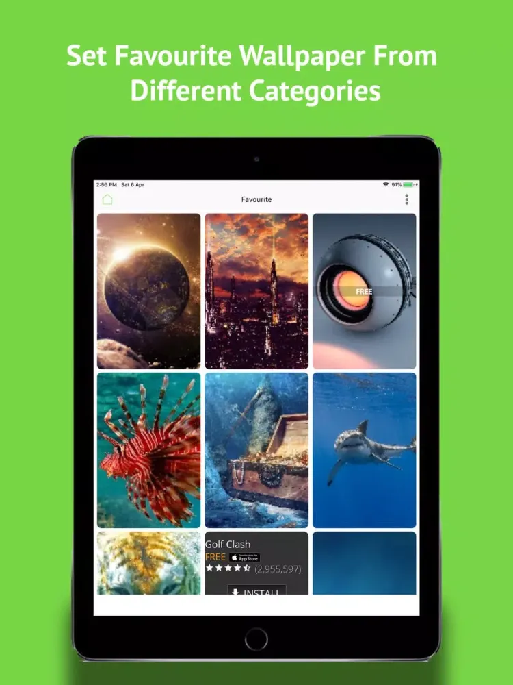 The Live Wallpaper iPad  Screenshots