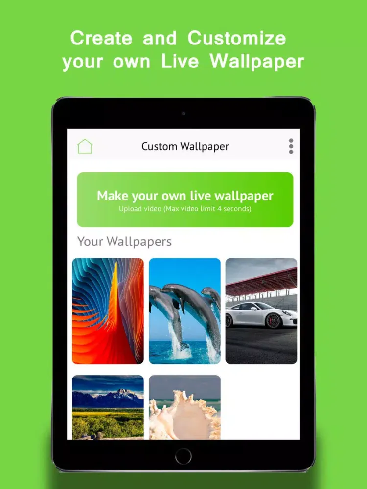 The Live Wallpaper iPad  Screenshots