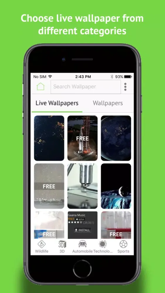 The Live Wallpaper Screenshots