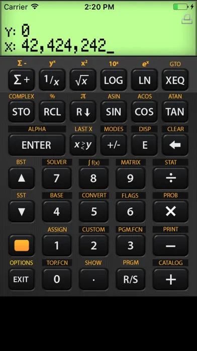 صور 42s RPN Calculator