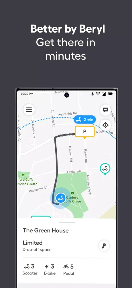 Screenshot di Beryl Bikes