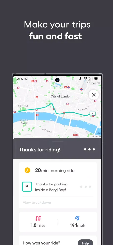 Screenshot di Beryl Bikes