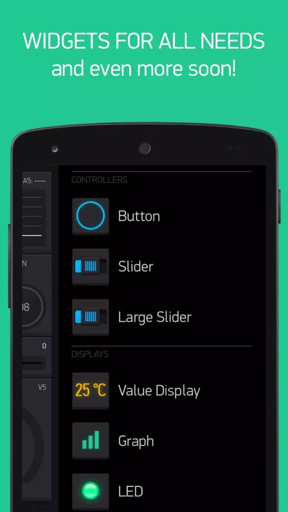 Screenshot di Blynk