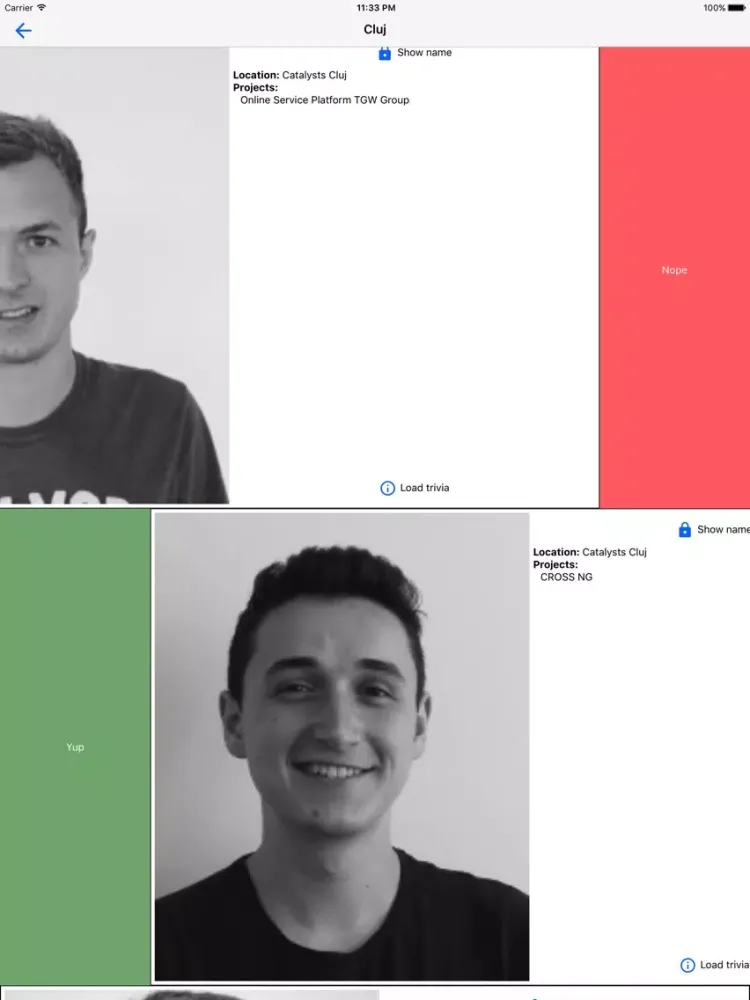 Capturas de tela do CORE KTA iPad 
