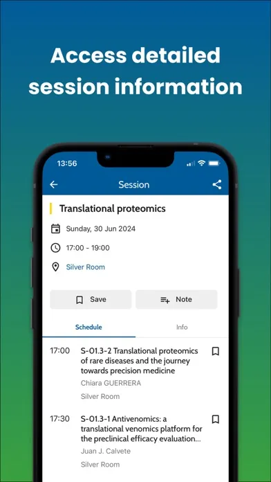Capturas de pantalla de FEBS Congress 2024
