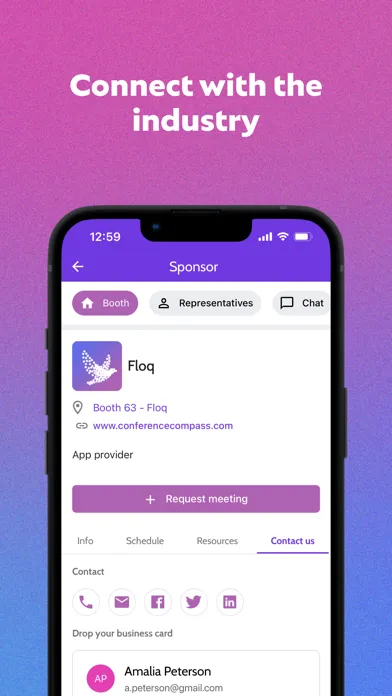 Скриншоты Floq by Conference Compass