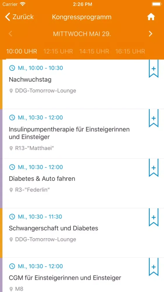 Diabetes Kongress 2019 スクリーンショット