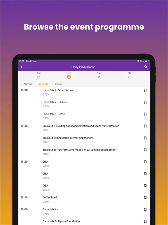 Zrzuty ekranu IASP Innovation Community iPad 