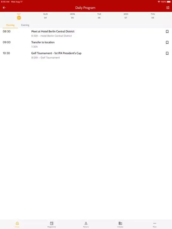 IFA TAX 2022 Berlin iPad  Screenshots