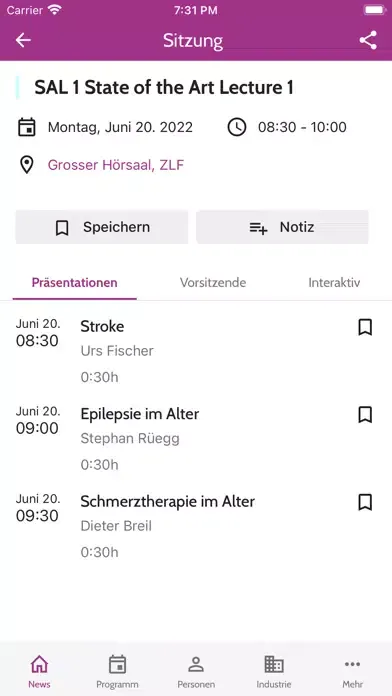 Screenshot di medArt basel.22