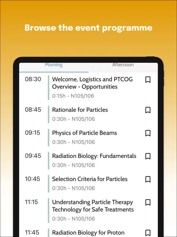 PTCOG iPad  स्क्रीनशॉट
