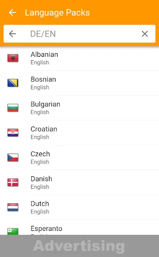 dict.cc dictionary Screenshots