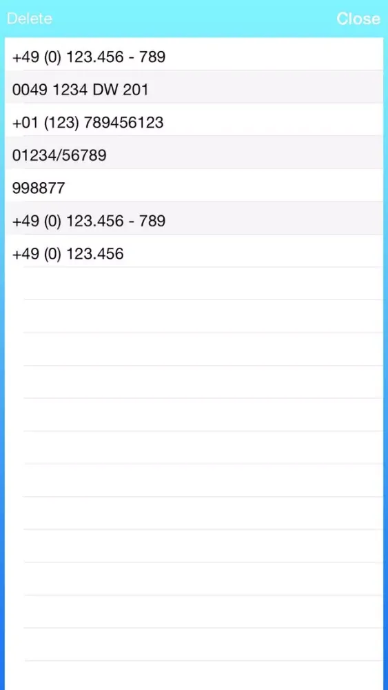 easyCall Free應用截圖