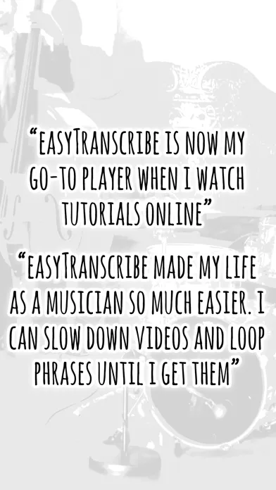 ภาพหน้าจอของ easyTranscribe