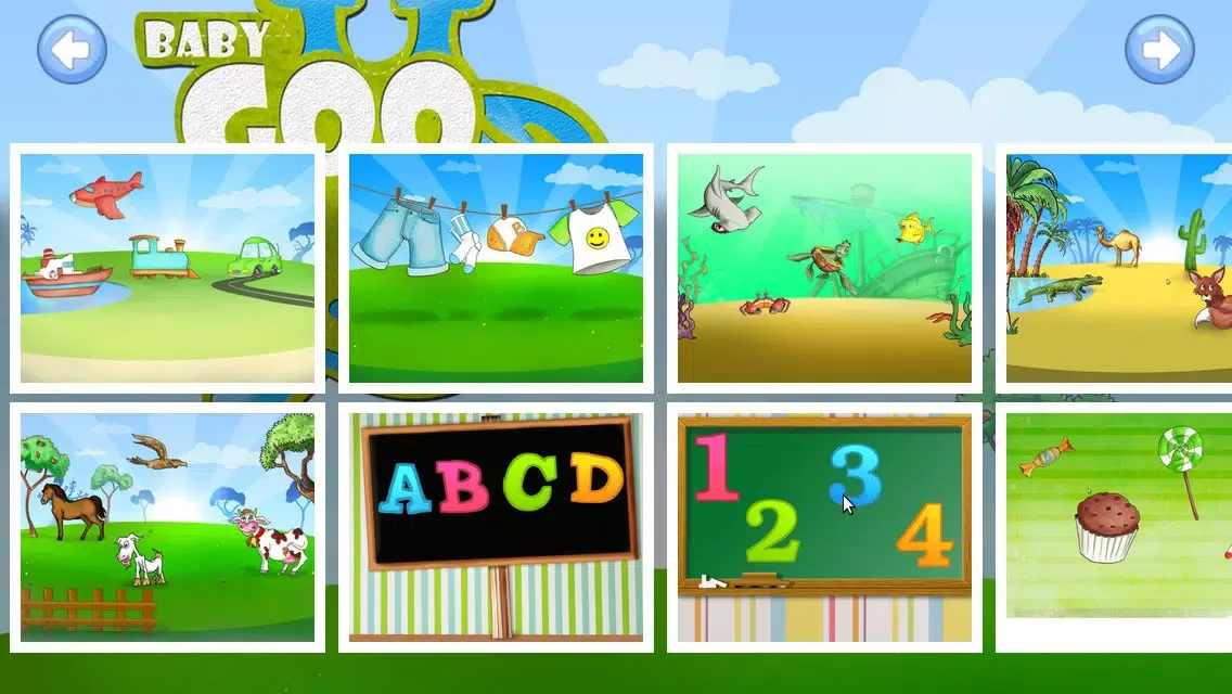 Capturas de pantalla de Baby Goo Puzzle