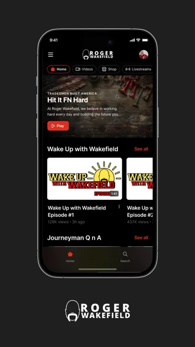Wakefield App スクリーンショット