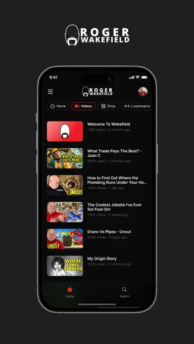 Wakefield App スクリーンショット