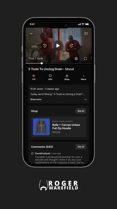 Wakefield App スクリーンショット
