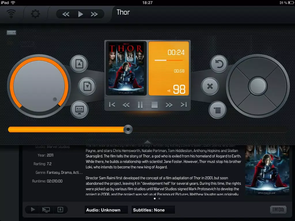 Constellation For Plex Media Server iPad 應用截圖