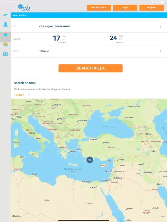 Скриншоты ESB Reisen iPad 