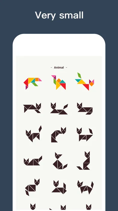 Tangram - Cognitive puzzle Screenshots
